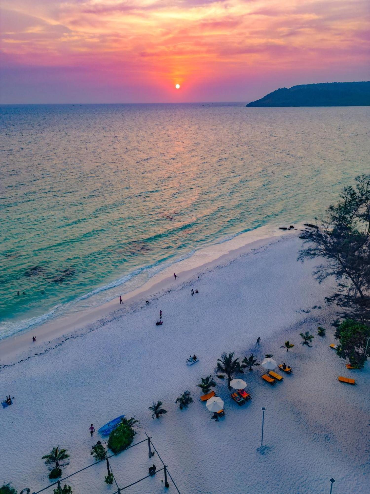 Long Beach Resort Koh Rong Sok San Village Luaran gambar